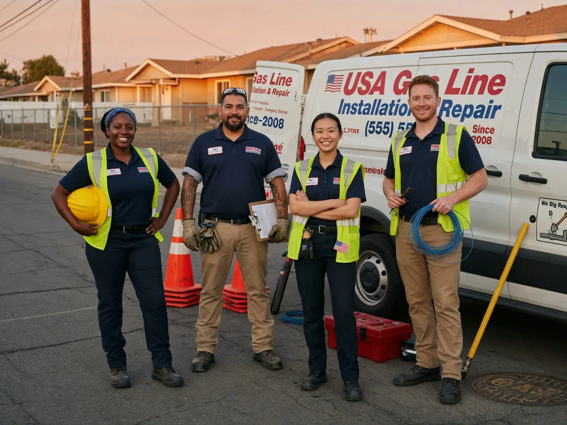 Gas Line Installation company in Saint Paris, OH